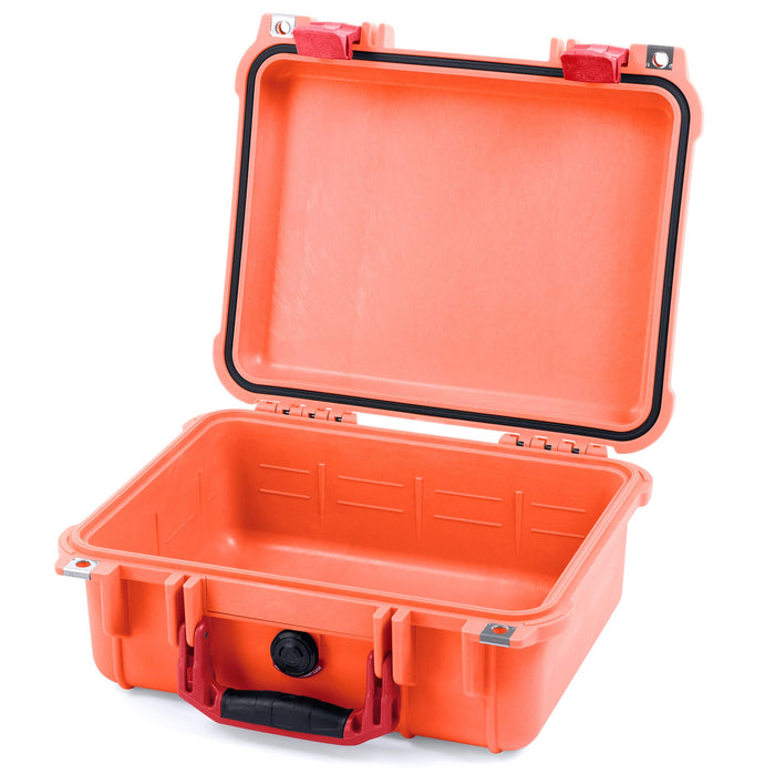 Pelican 1400 Case - Orange & Red - Empty