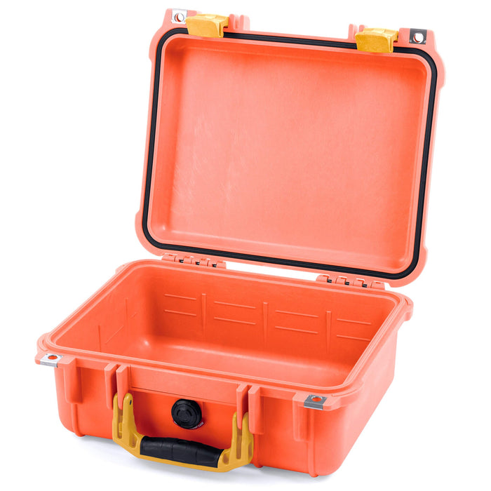 Pelican 1400 Case - Orange & Yellow - Empty