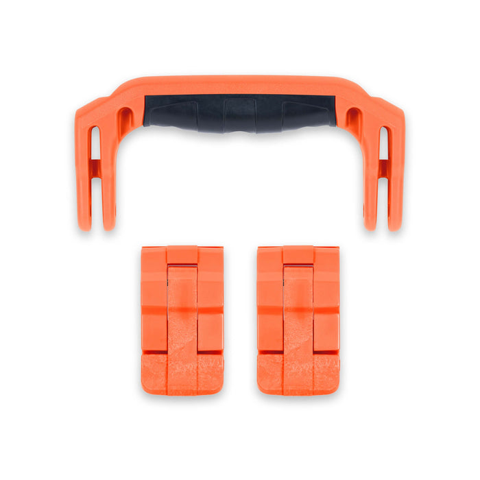 Pelican 1400 Replacement Handle & Latches, Orange (Set of 1 Handle, 2 Standard Latches) ColorCase