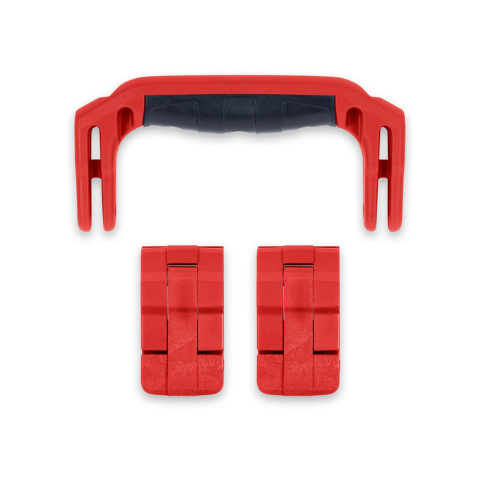 Pelican 1400 Replacement Handle & Latches, Red (Set of 1 Handle, 2 Standard Latches) ColorCase