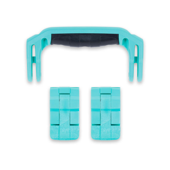 Pelican 1400 Replacement Handle & Latches, Teal (Set of 1 Handle, 2 Standard Latches) ColorCase