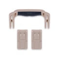 Pelican 1400 Replacement Handle & Latches, Desert Tan (Set of 1 Handle, 2 Push-Button Latches) ColorCase