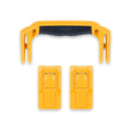 Pelican 1400 Replacement Handle & Latches, Yellow (Set of 1 Handle, 2 Push-Button Latches) ColorCase