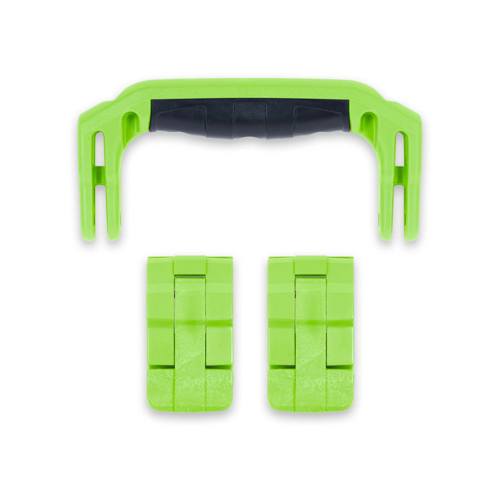 Pelican 1430 Replacement Handle & Latches, Lime Green (Set of 1 Handle, 2 Latches) ColorCase