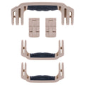 Pelican 1440 Replacement Handles & Latches, Desert Tan (Set of 3 Handles, 2 Latches) ColorCase