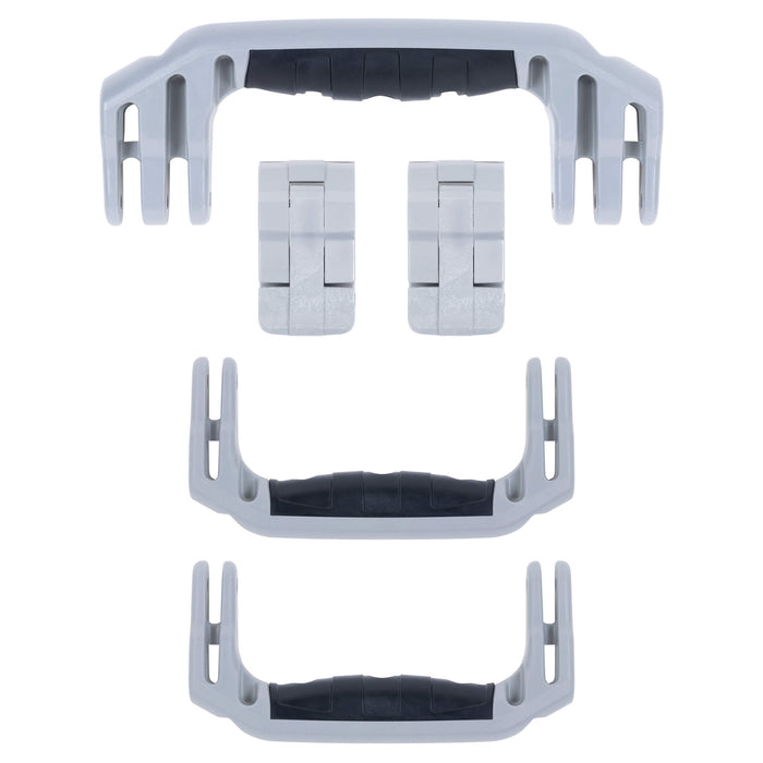 Pelican 1440 Replacement Handles & Latches, Silver (Set of 3 Handles, 2 Latches) ColorCase