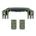 Pelican 1450 Replacement Handle & Latches, OD Green (Set of 1 Handle, 2 Latches) ColorCase