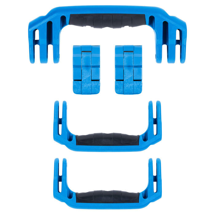 Pelican 1460 Replacement Handles & Latches, Blue (Set of 3 Handles, 2 Latches) ColorCase