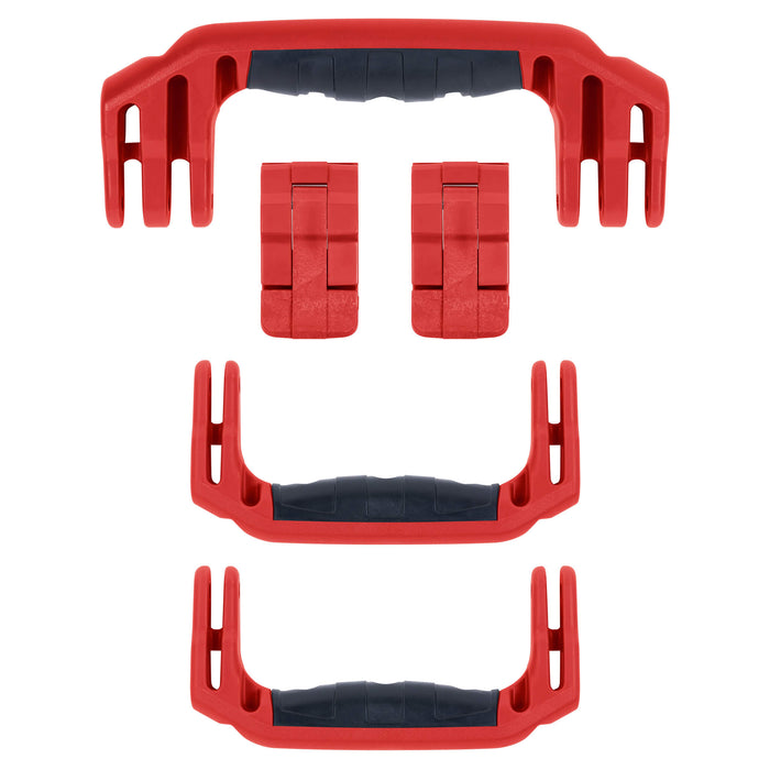 Pelican 1460 Replacement Handles & Latches, Red (Set of 3 Handles, 2 Latches) ColorCase