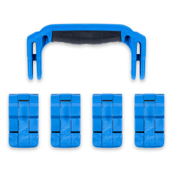 Pelican 1495 Replacement Handle & Latches, Blue (Set of 1 Handle, 4 Latches) ColorCase