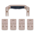 Pelican 1495 Replacement Handle & Latches, Desert Tan (Set of 1 Handle, 4 Latches) ColorCase