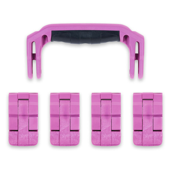 Pelican 1495 Replacement Handle & Latches, Magenta (Set of 1 Handle, 4 Latches) ColorCase