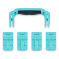 Pelican 1495 Replacement Handle & Latches, Teal (Set of 1 Handle, 4 Latches) ColorCase