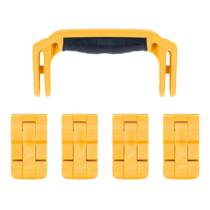 Pelican 1495 Replacement Handle & Latches, Yellow (Set of 1 Handle, 4 Latches) ColorCase
