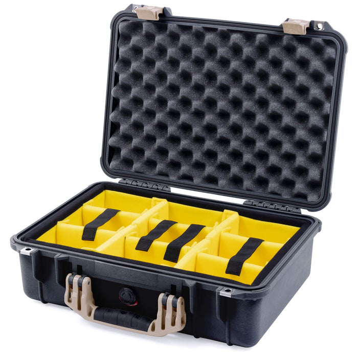 Yellow Padded Microfiber Dividers / Convolute Lid Foam