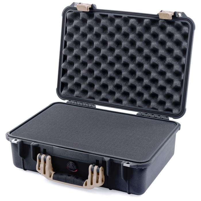 Pelican 1500 Case - Black & Desert Tan