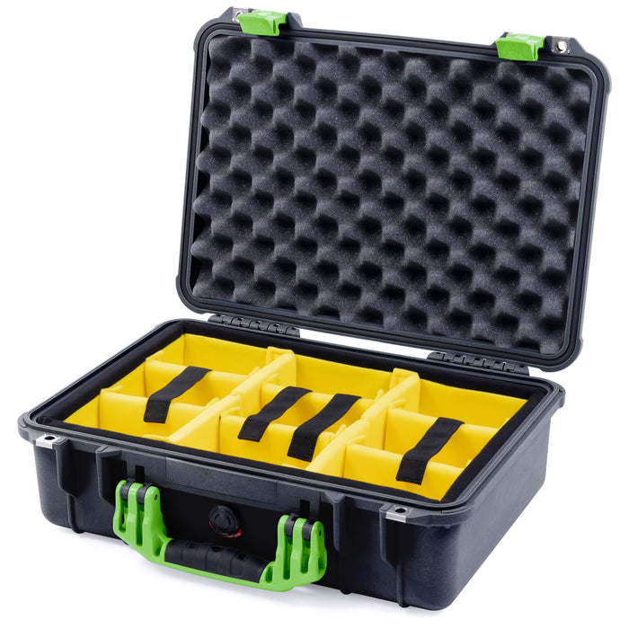 Yellow Padded Microfiber Dividers / Convolute Lid Foam