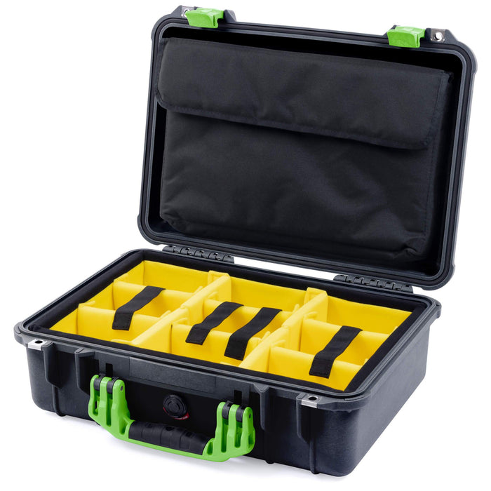 Yellow Padded Microfiber Dividers / Computer Pouch