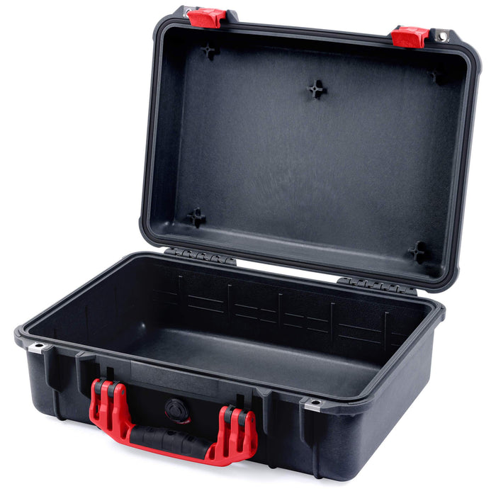 Pelican 1500 Case - Black & Red