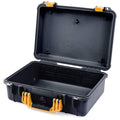 Pelican 1500 Case - Black & Yellow