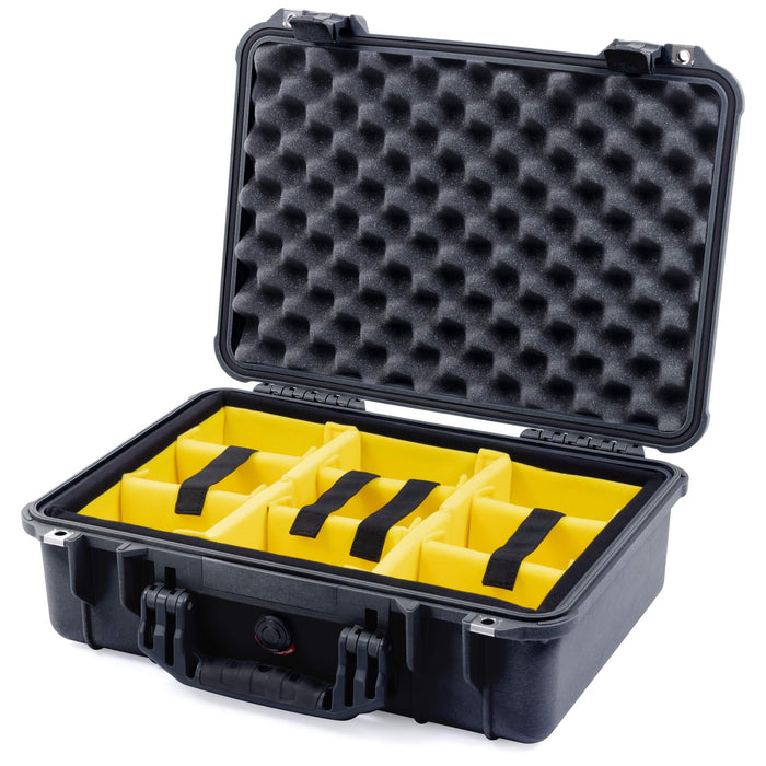 Yellow Padded Microfiber Dividers / Convolute Lid Foam