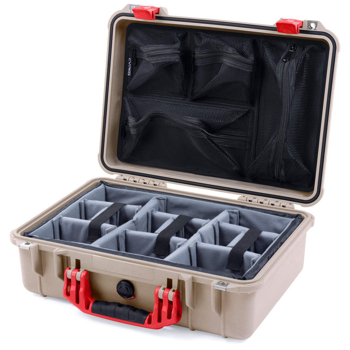 Padded Microfiber Dividers / Mesh Lid Organizer