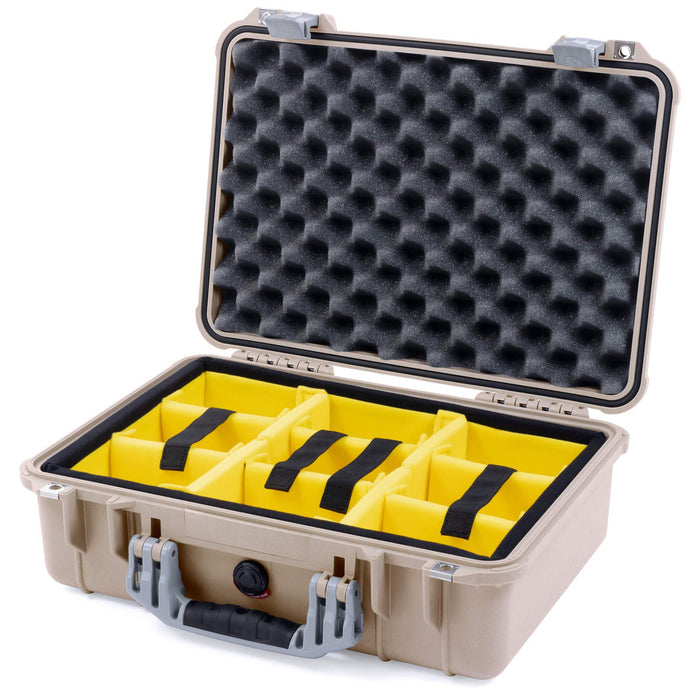 Yellow Padded Microfiber Dividers / Convolute Lid Foam