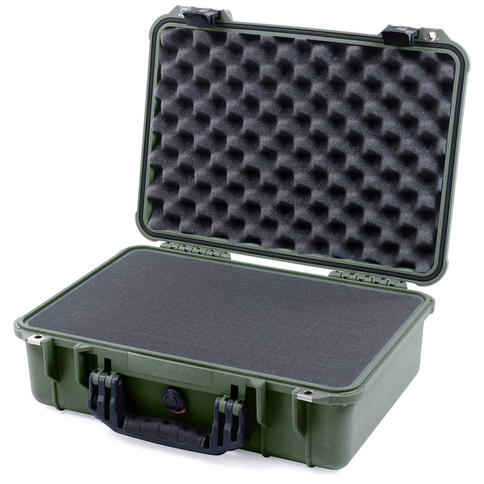 Pelican 1500 Case - OD Green & Black