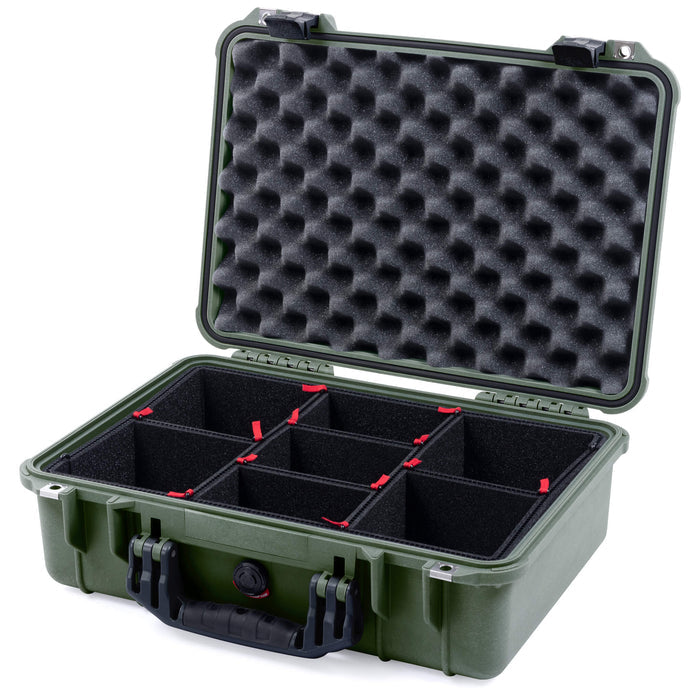 Pelican 1500 Case - OD Green & Black