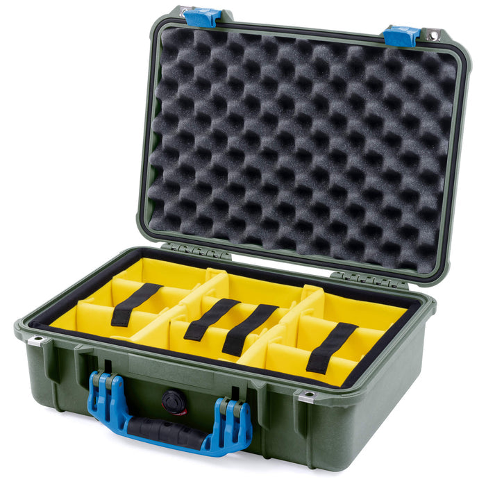 Yellow Padded Microfiber Dividers / Convolute Lid Foam