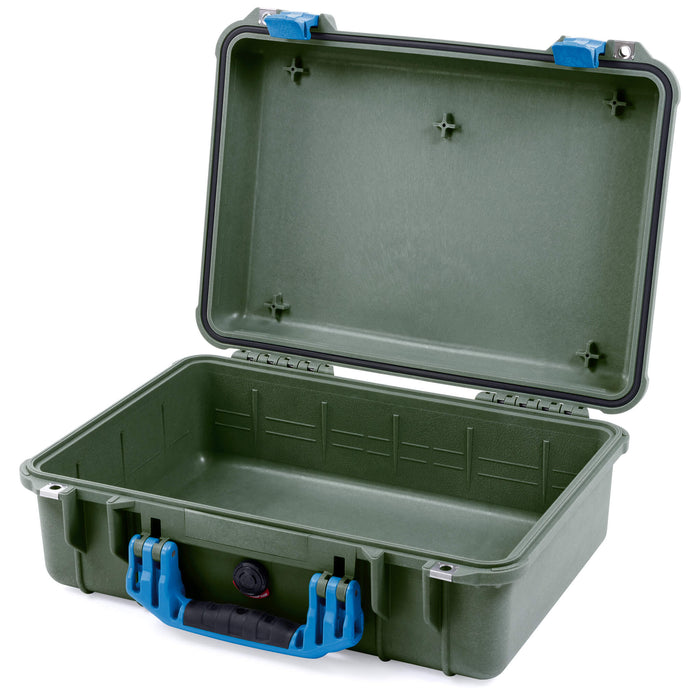 Pelican 1500 Case - OD Green & Blue