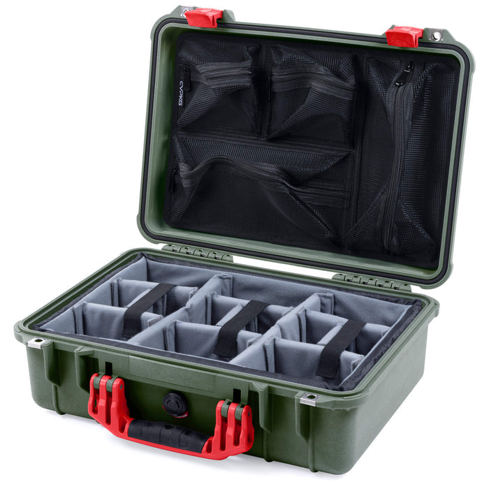 Padded Microfiber Dividers / Mesh Lid Organizer