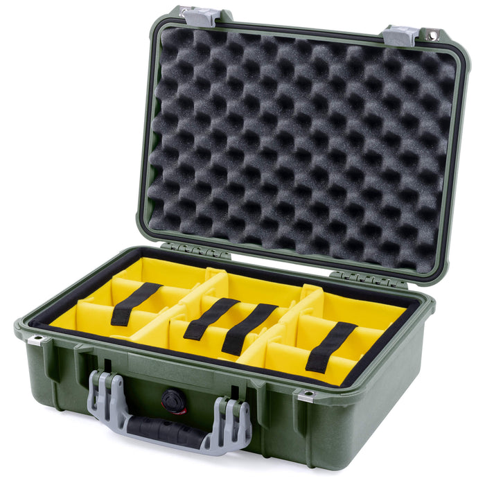 Yellow Padded Microfiber Dividers / Convolute Lid Foam