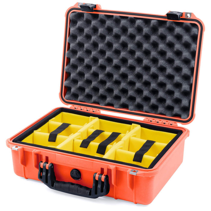 Yellow Padded Microfiber Dividers / Convolute Lid Foam