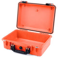 Pelican 1500 Case - Orange & Black