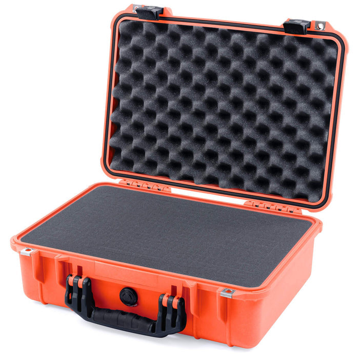 Pelican 1500 Case - Orange & Black