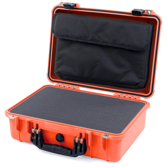 Pelican 1500 Case - Orange & Black