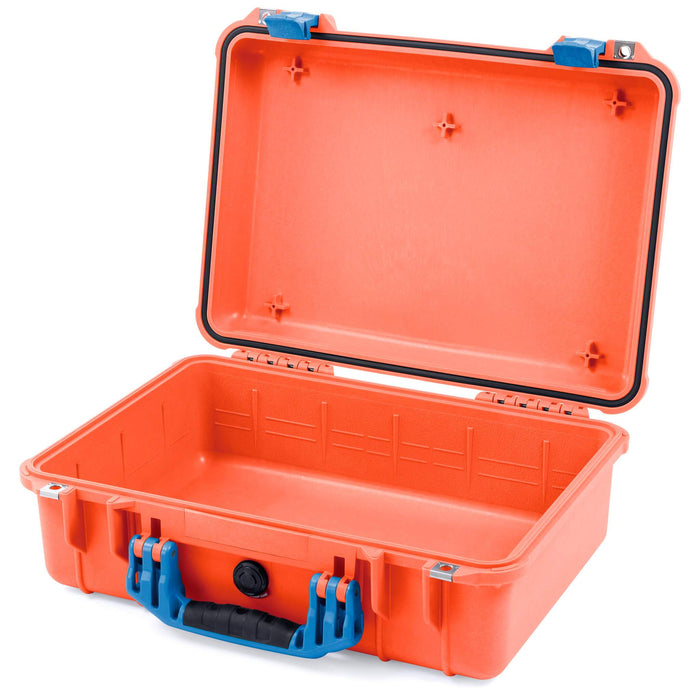 Pelican 1500 Case - Orange & Blue