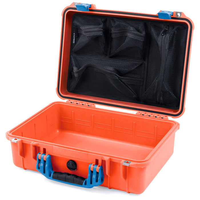 Pelican 1500 Case - Orange & Blue