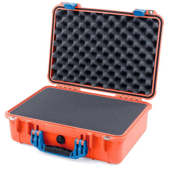 Pelican 1500 Case - Orange & Blue