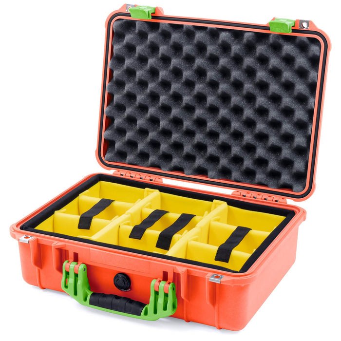 Yellow Padded Microfiber Dividers / Convolute Lid Foam
