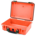 Pelican 1500 Case - Orange & OD Green