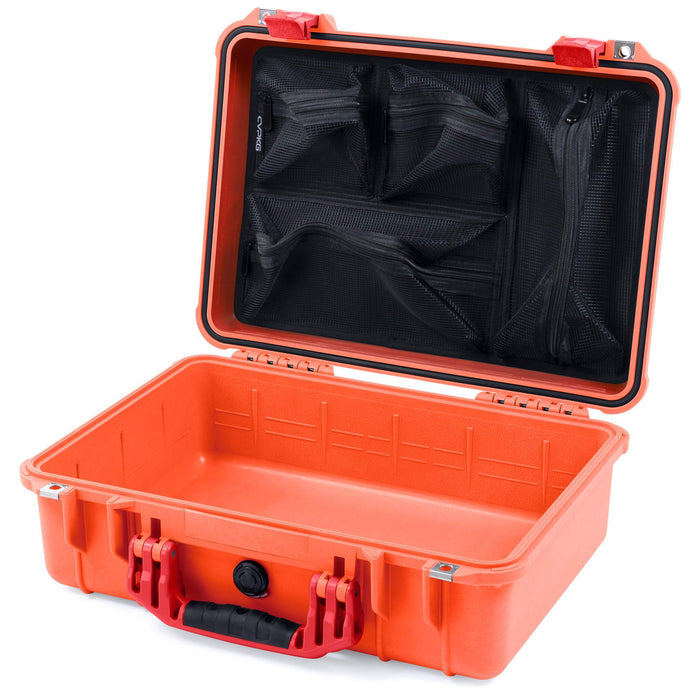 Pelican 1500 Case - Orange & Red