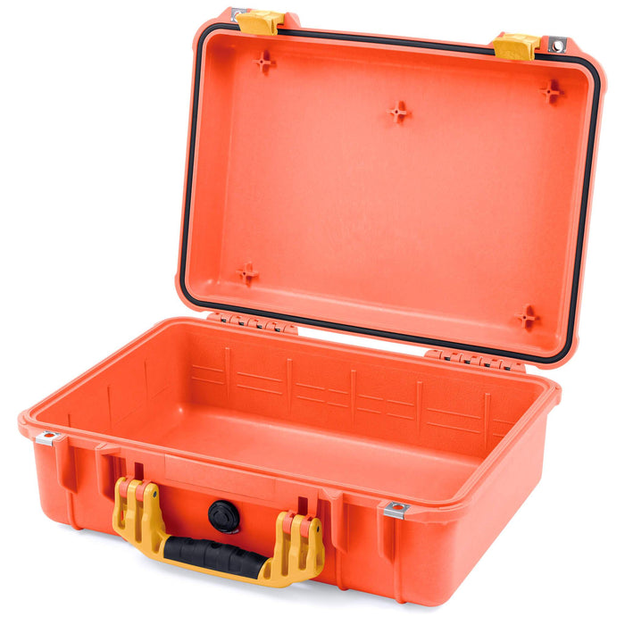 Pelican 1500 Case - Orange & Yellow
