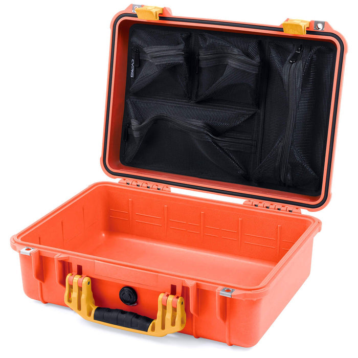 Pelican 1500 Case - Orange & Yellow