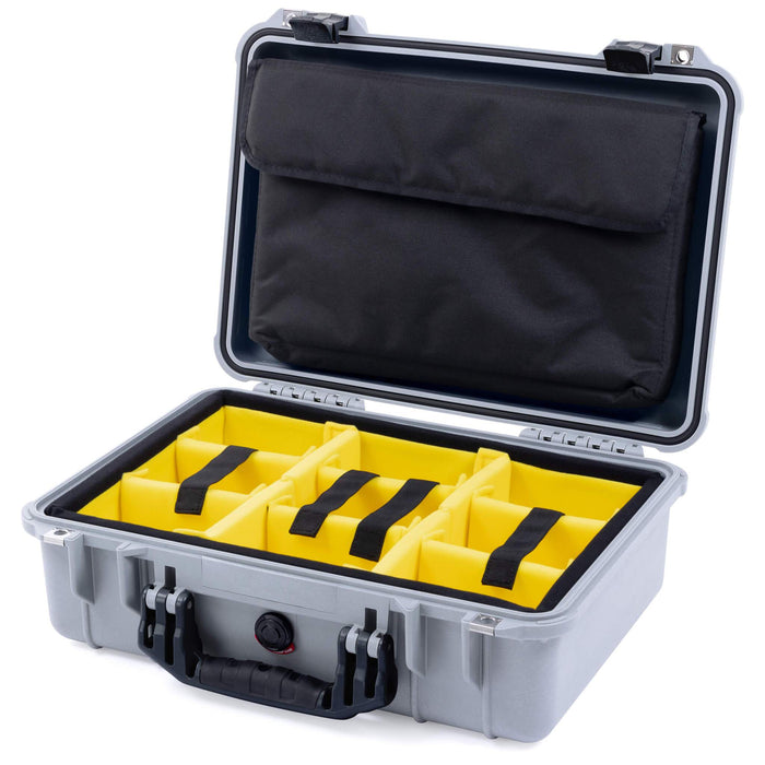 Yellow Padded Microfiber Dividers / Computer Pouch