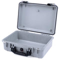 Pelican 1500 Case - Silver & Black