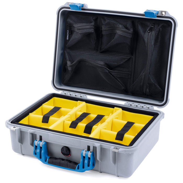 Yellow Padded Microfiber Dividers / Mesh Lid Organizer
