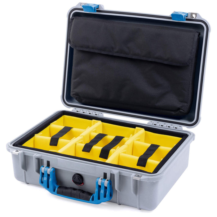 Yellow Padded Microfiber Dividers / Computer Pouch