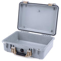 Pelican 1500 Case - Silver & Desert Tan
